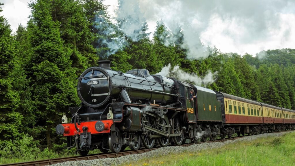 The North York Moors with Steam Train (NYM Railway) to Whitby