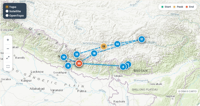 Grand Himalayan Tour - The Best of Nepal, Bhutan & Tibet
